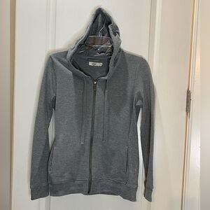 UGG Gray Zip-Up Hoodie with Pockets Size Small